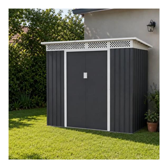 Deposito De Jardin Utile Bella Chapa Gris 2,15 x 1,42 x 1,84 MT (21354)