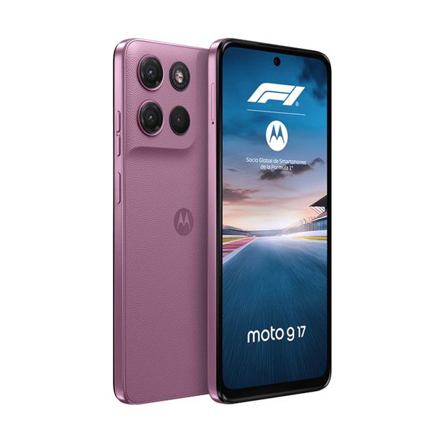 Celular Motorola Moto G17 4GB 256GB 4G Bordeaux (PBBJ0017AR)
