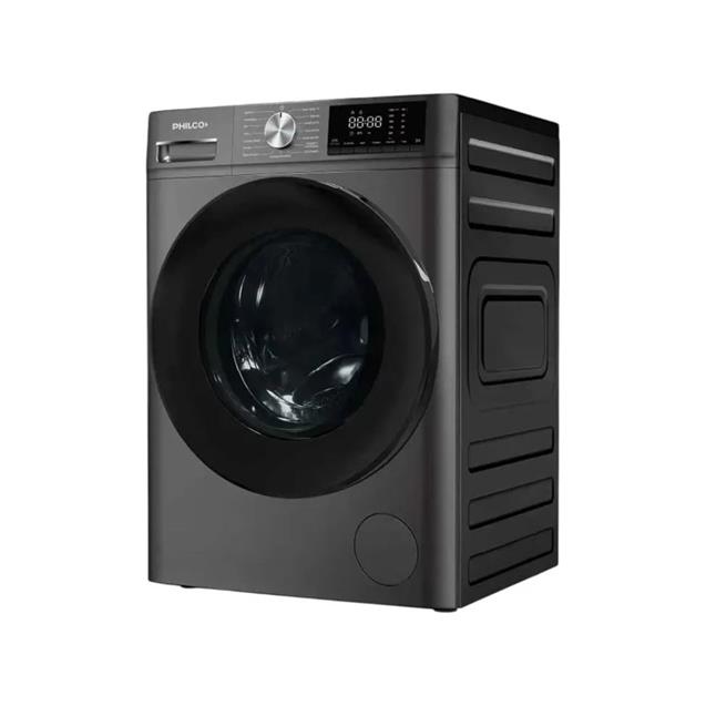 Lavarropas Philco Carga Frontal Inverter 11 kg 1400 rpm Gris (PHLF112DGN)