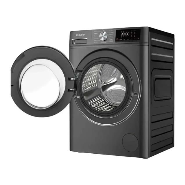 Lavarropas Philco Carga Frontal Inverter 11 kg 1400 rpm Gris (PHLF112DGN)