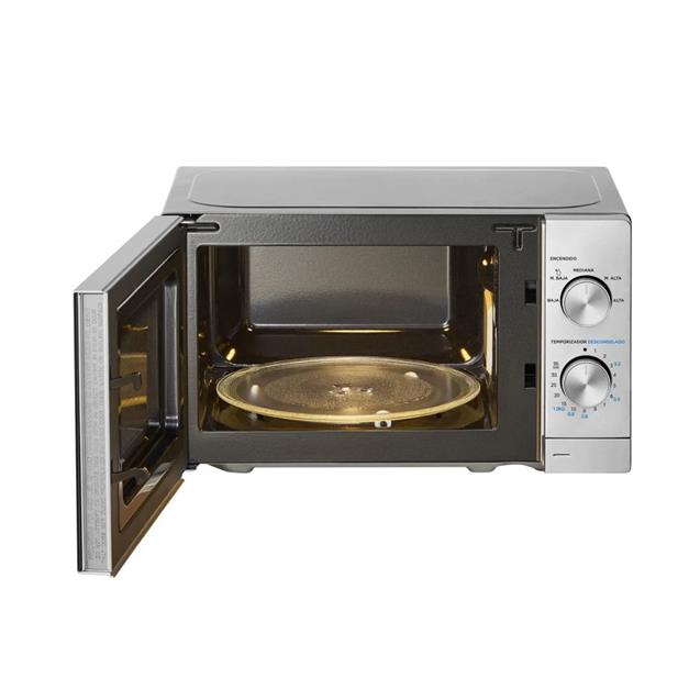 Microondas Midea 20 Lts Mecánico Silver (MWMN120SAR1)