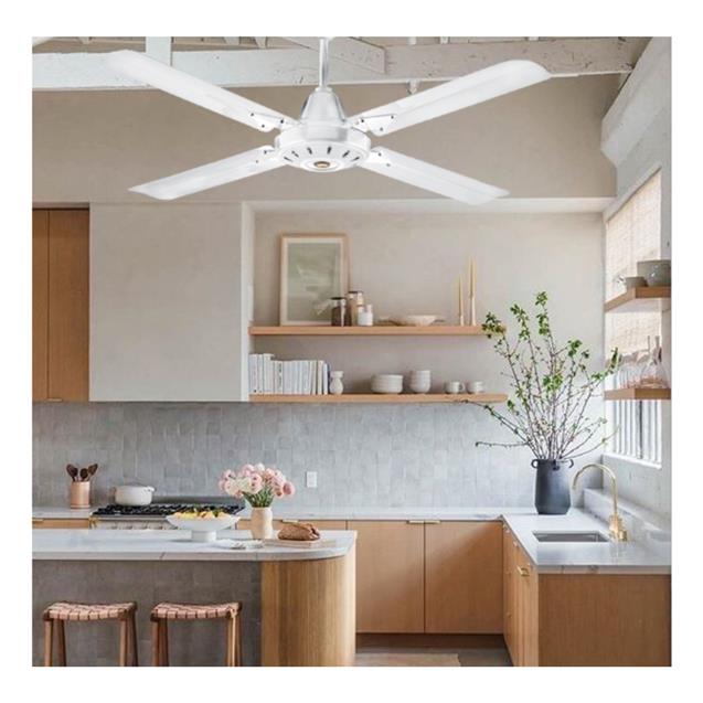 Ventilador De Techo Abon Garden Blanco/ Aluminio (Bex-448)