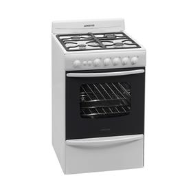 Cocina Longvie 13501BF 4 Hornallas 56 cm Blanco