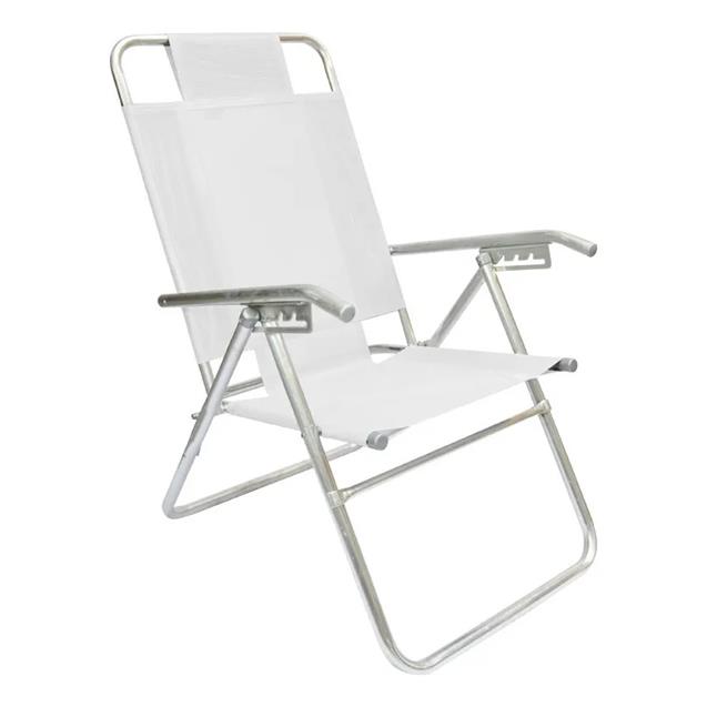 Reposera de Aluminio Descansar Playera 5 Posiciones (80015)