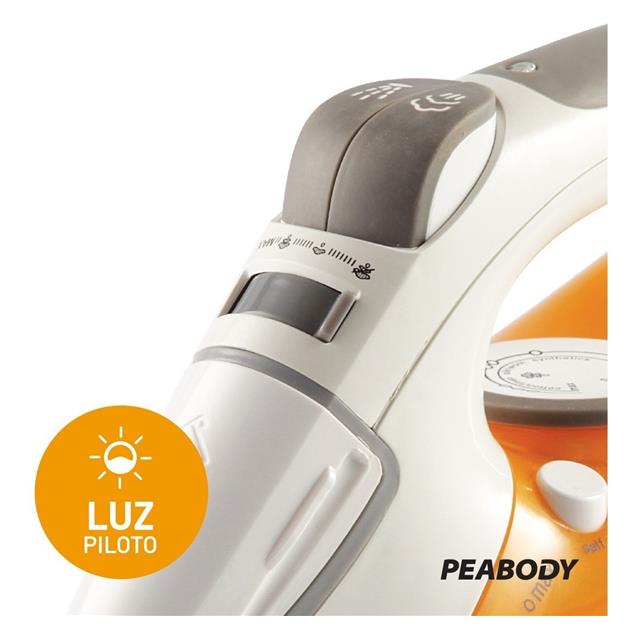 Plancha Peabody Vapor Ceramico (Pv-Pvc33)