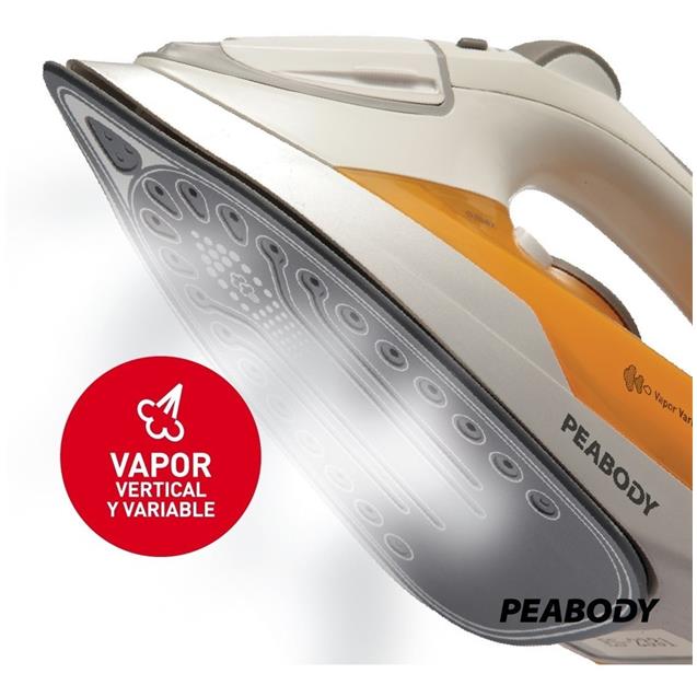 Plancha Peabody Vapor Ceramico (Pv-Pvc33)