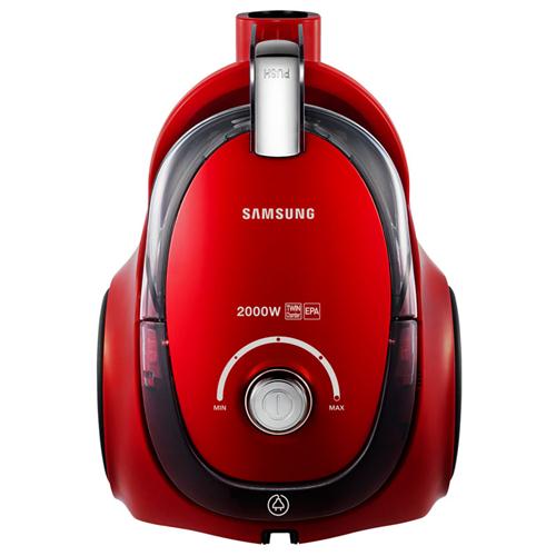 Aspiradora Samsung 2000 W Sin Bolsa Rojo (Savc20ccnma6b)