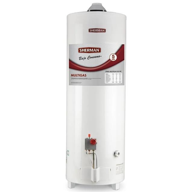 Termotanque Sherman Tpgp120msh13 120lts Pie