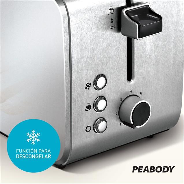 Tostadora Peabody Acero (Pe-T8127)