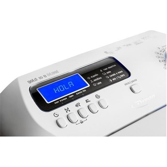 Lavarropas Carga Superior Drean Gold Blue Eco 8 Kg 1000 rpm