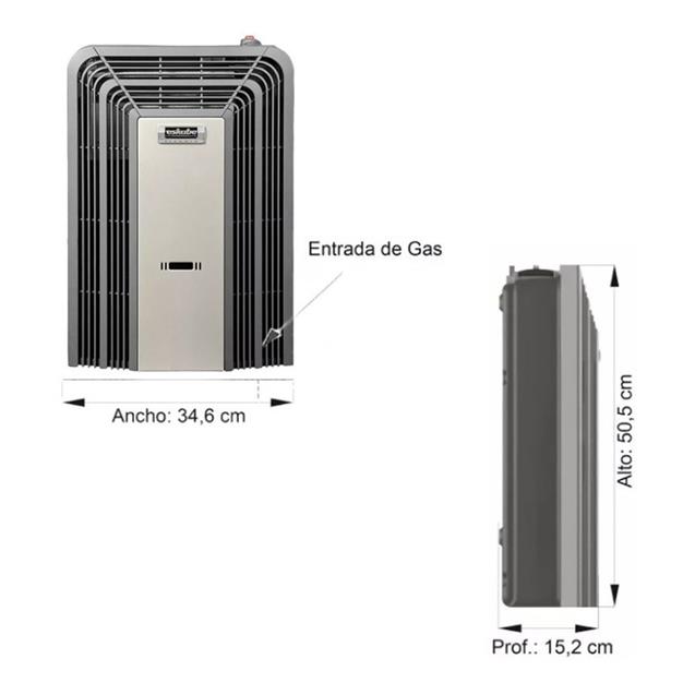 Calefactor Eskabe 3000 Tb G15 Titanium Ee Tt