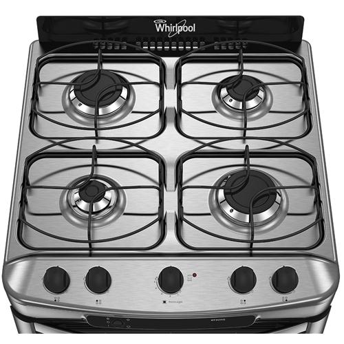 Cocina Whirlpool 60cm Acero (WF360XG)